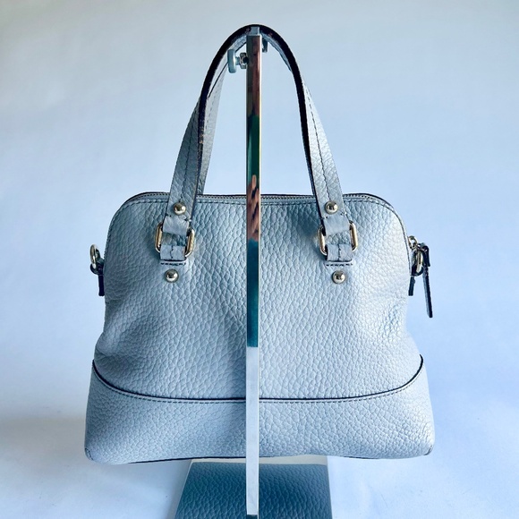 Kate Spade Grey Pebble Genuine Leather Tote - Picture 5 of 15